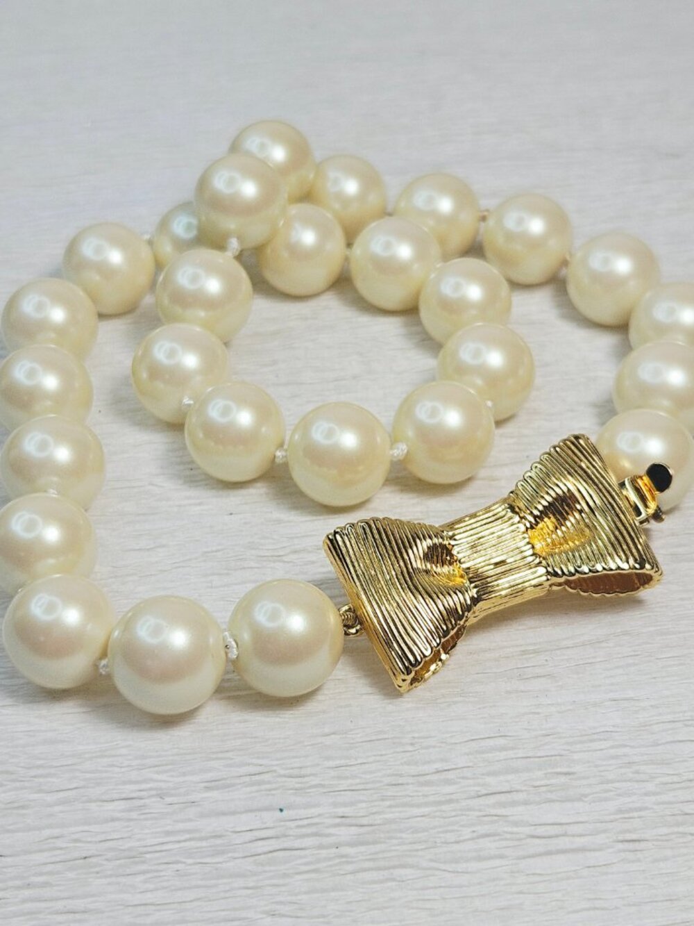 Kate Spade All Wrapped Up In Pearls Necklace Earrings - Picture 4 of 10